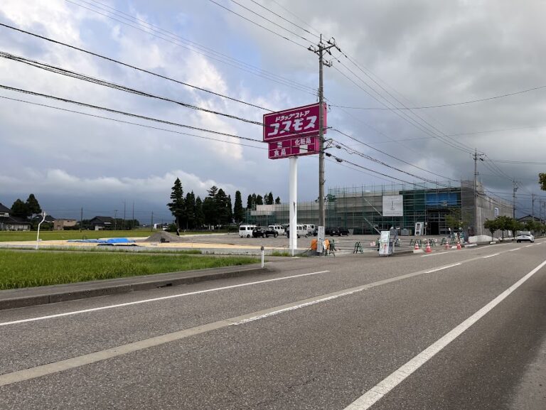 ドラッグストアコスモス福野店の看板