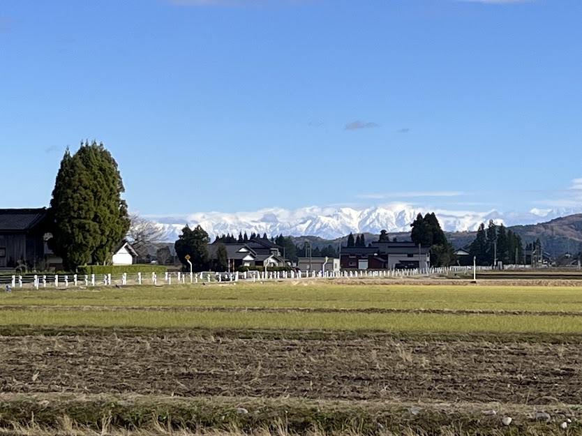 福野からみえるきれいな立山２