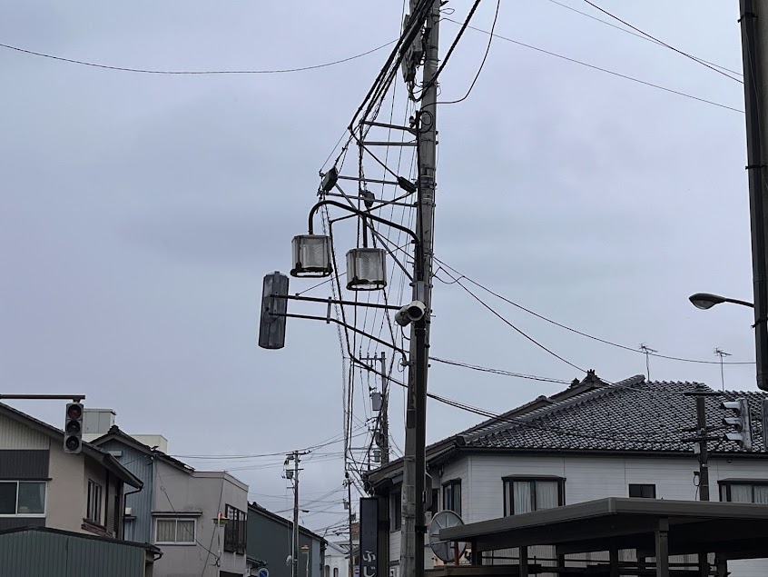 元に戻った街灯