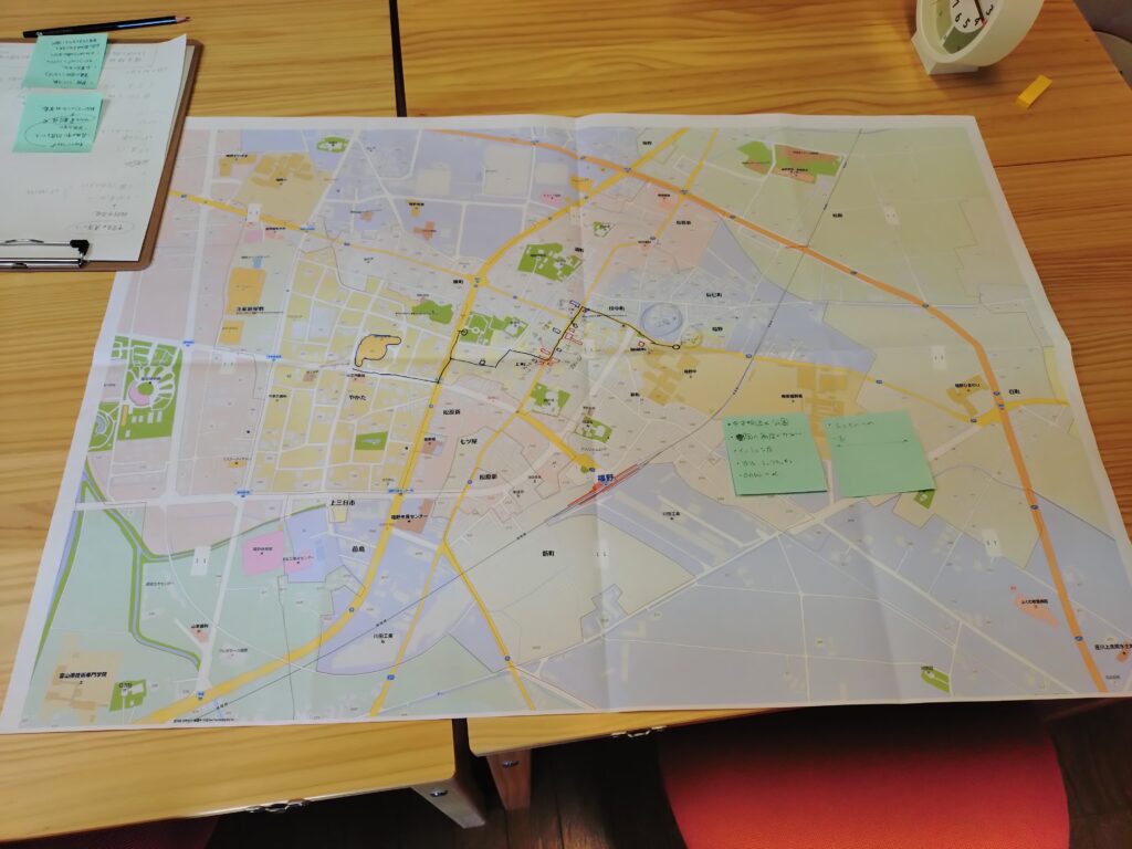 【11/30】「つくろうみらい福野マップ」のイベントに行ってみた