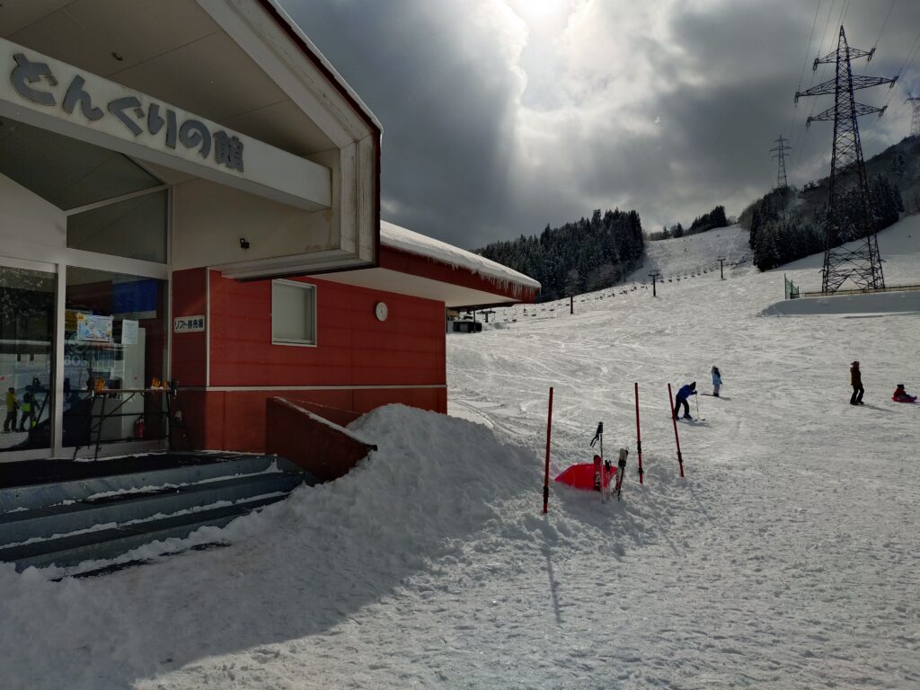 タカンボースキー場もいい感じ