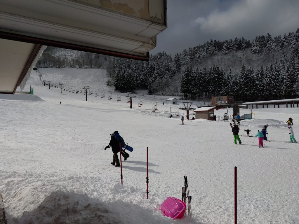 タカンボースキー場もいい感じ