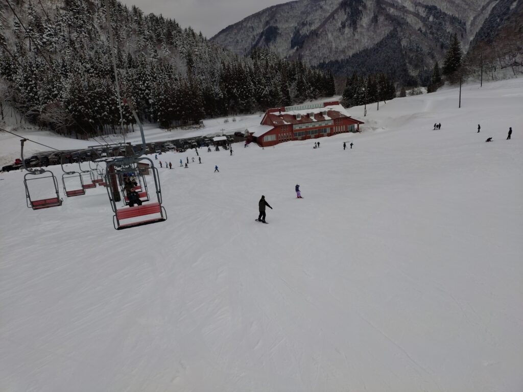 タカンボースキー場もいい感じ