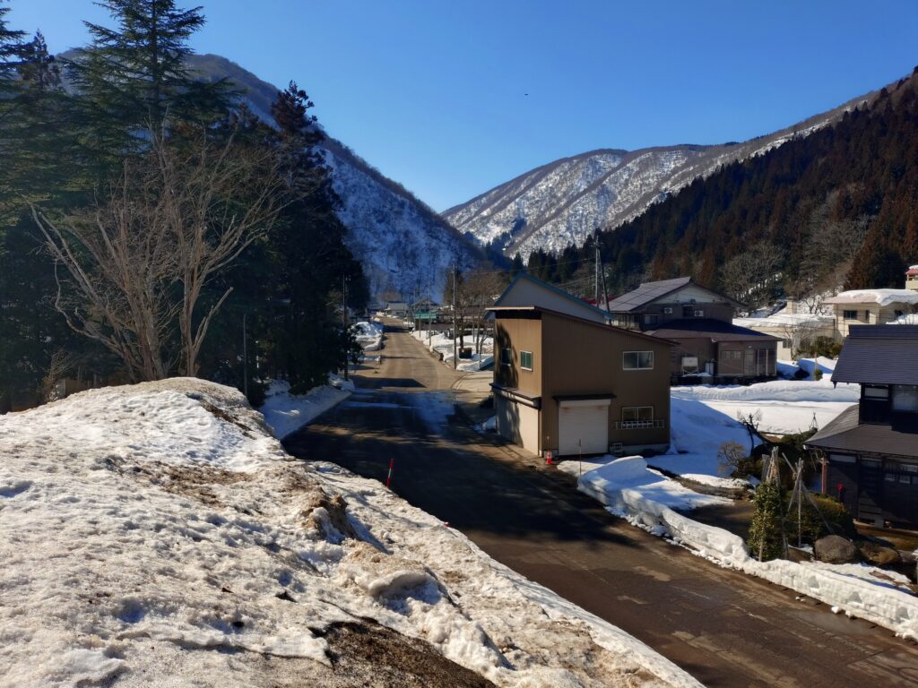 利賀の冬 楽しい雪の場所があったみたい