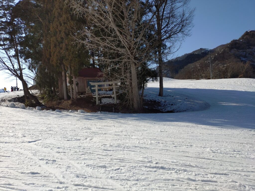 たいらスキー場の滑りおさめ