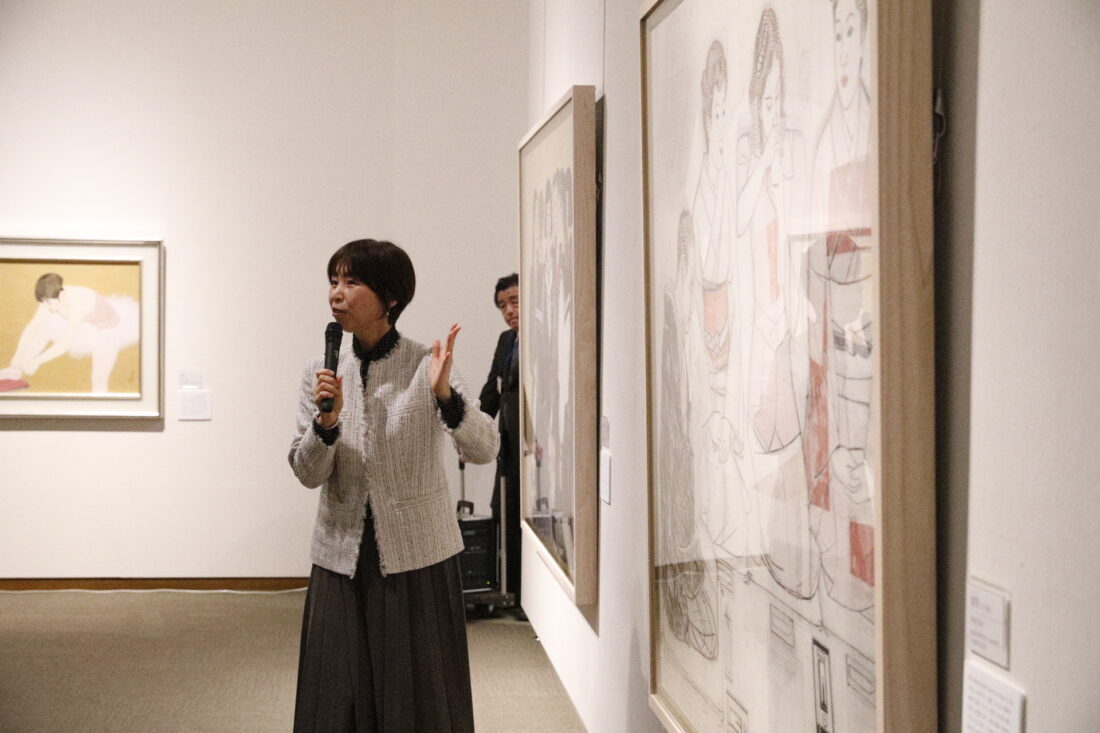 南砺市立福光美術館で企画展が始まった