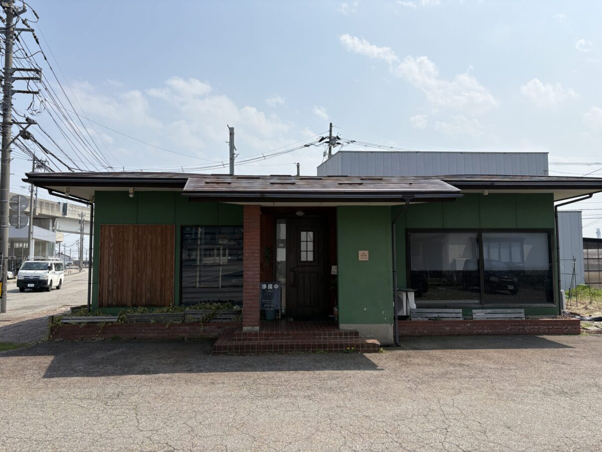 小矢部の洋食よもぎ坂でのコース料理