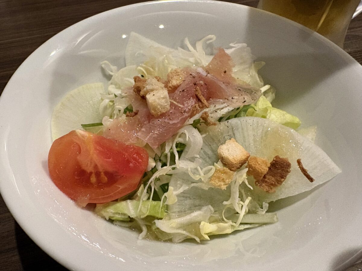 小矢部の洋食よもぎ坂でのコース料理