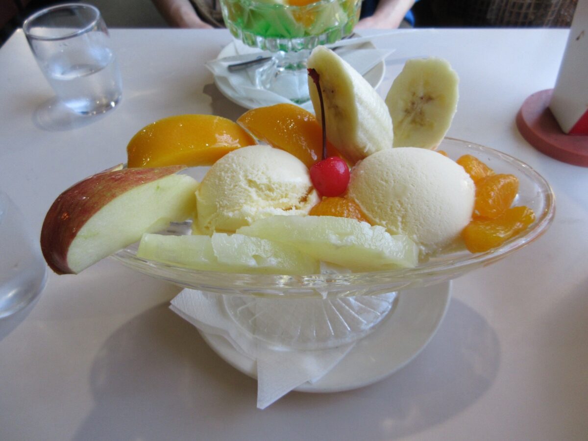 石動の昭和喫茶「フルーツパーラ源平」へ行ってきました～デザート編～