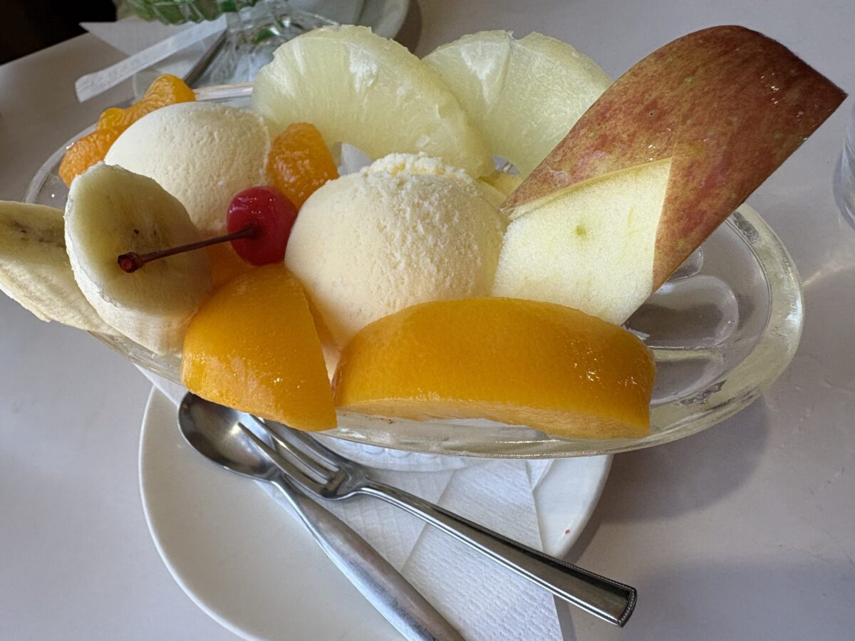 石動の昭和喫茶「フルーツパーラ源平」へ行ってきました～デザート編～