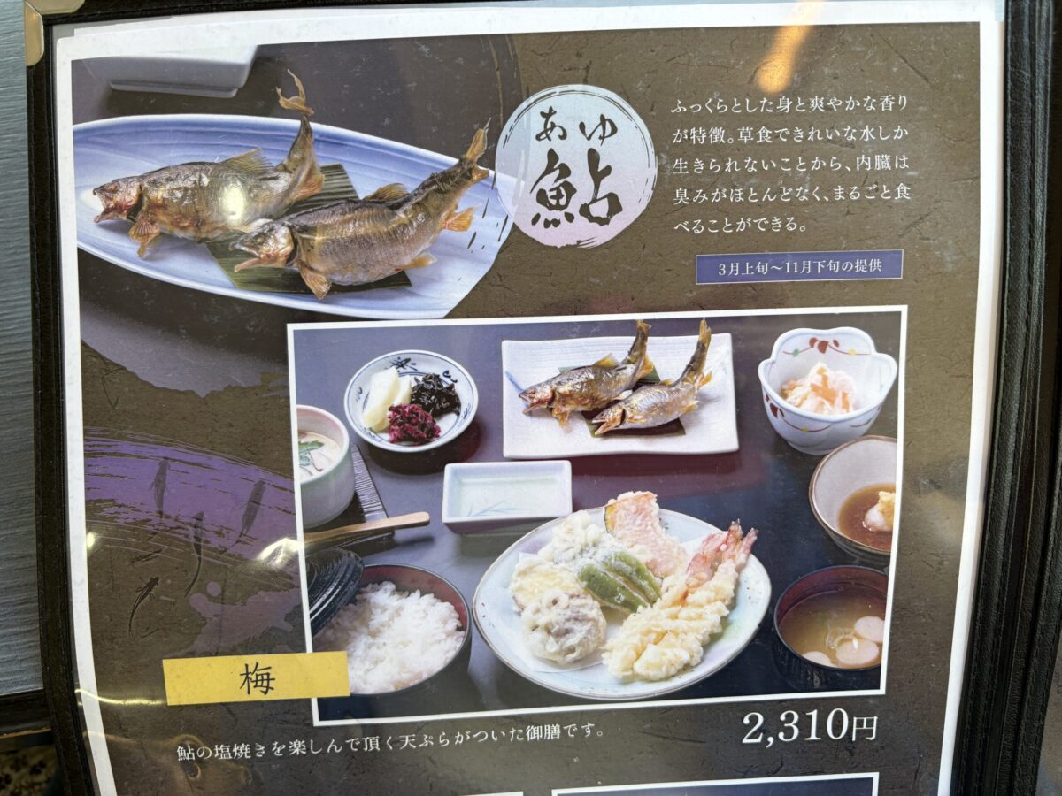 「ふなとの里」でお昼を味わい庄川の新緑を満喫してきました♪