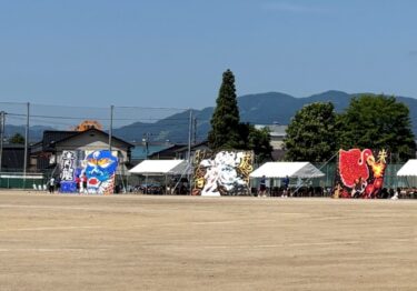 南砺福野高校の体育大会を見てきました♪