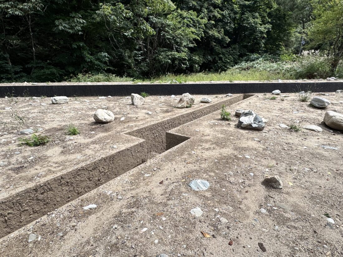 【珍百景？】利賀国際キャンプ場の近くにオブジェが出来てた。
