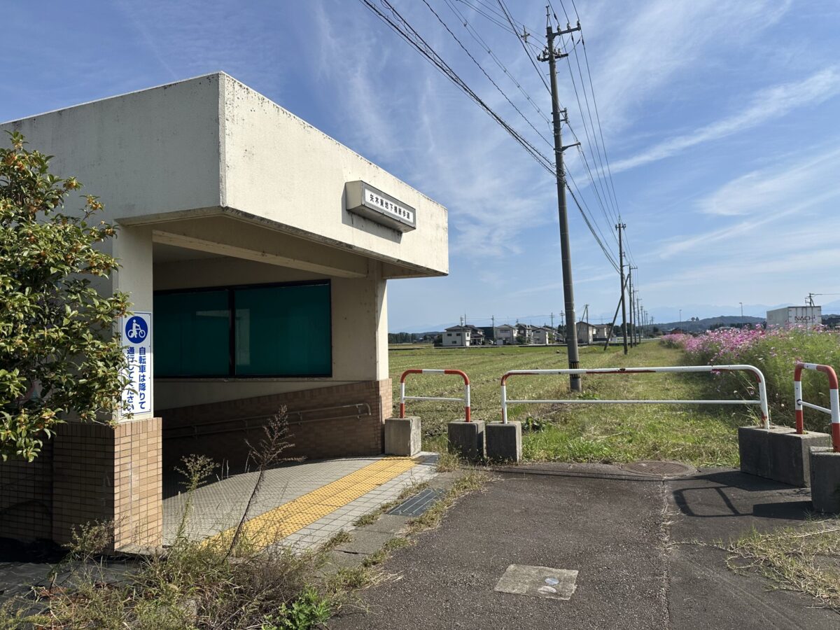 矢木東地下横断歩道
