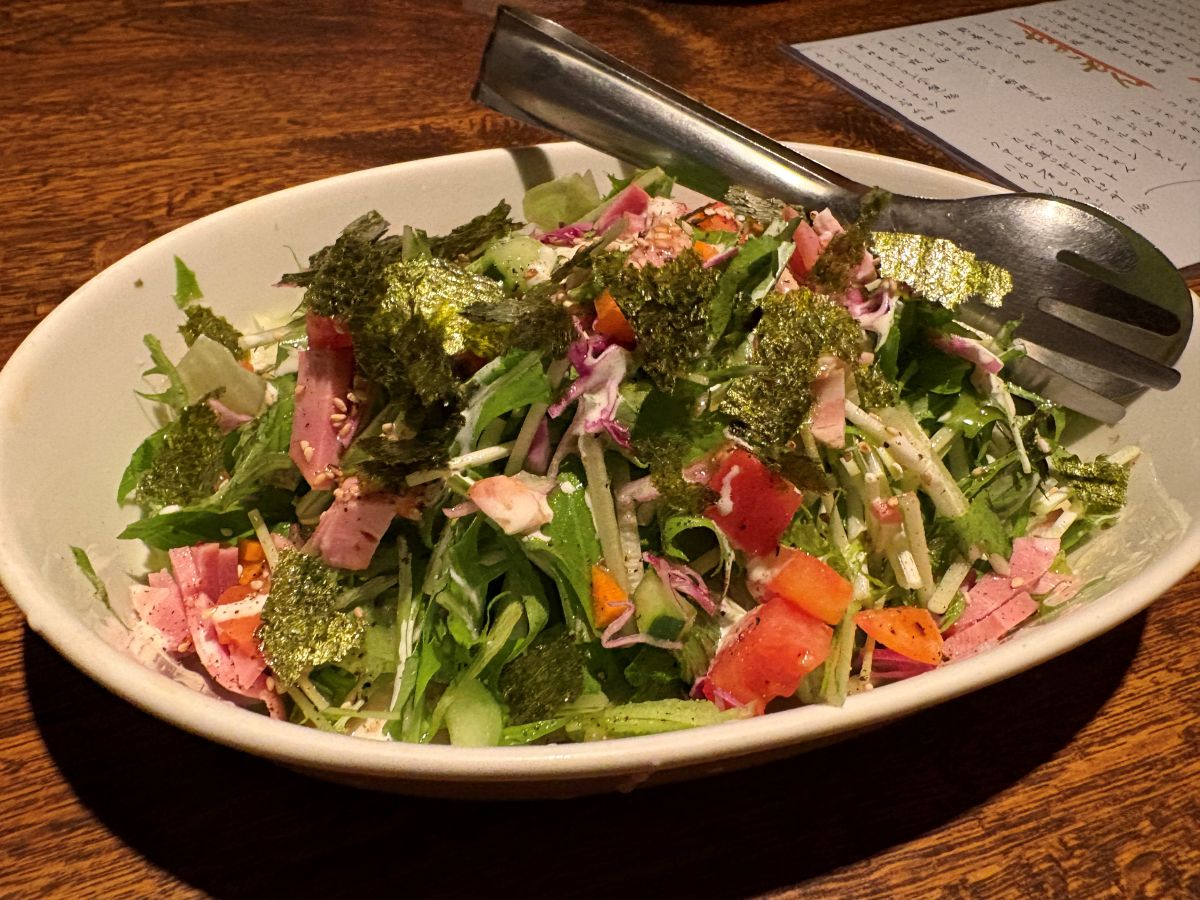 戸出の居酒屋ふくやさんは、色んな種類の美味しい創作料理のお店でした!