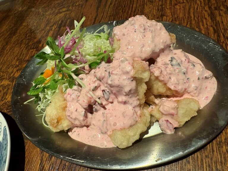 戸出の居酒屋ふくやさんは、色んな種類の美味しい創作料理のお店でした！